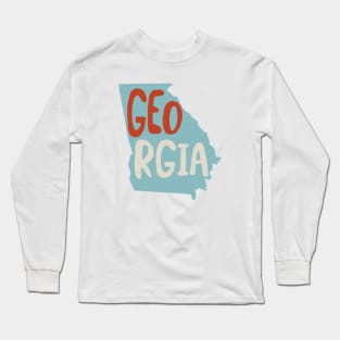 State of Georgia Long Sleeve T-Shirt